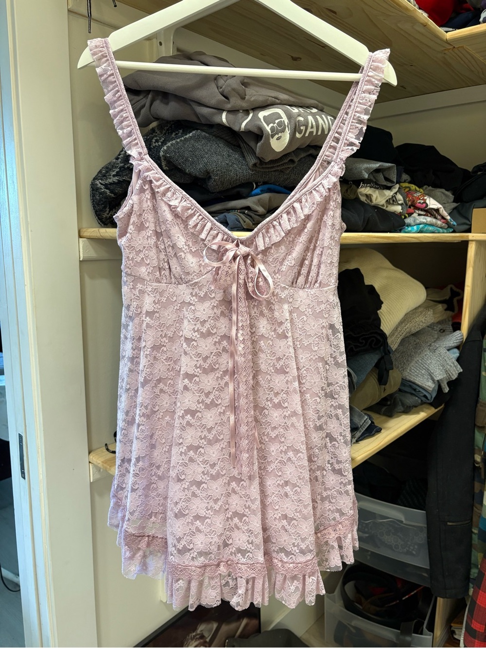 Urban Outfitters lace romper M